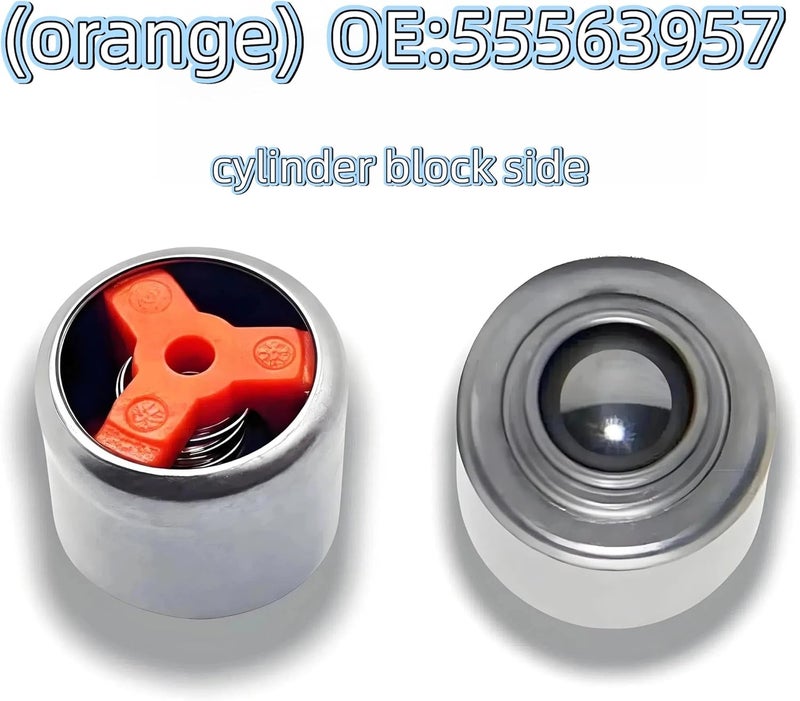 Viclaakesi 55556227 90530050 55563957 Restrictor Valve Check Oil Flow Compatible With Chevrolet Sonic Trax Cruze Aveo5 1.4L 1.6L 1.8L - Image 2